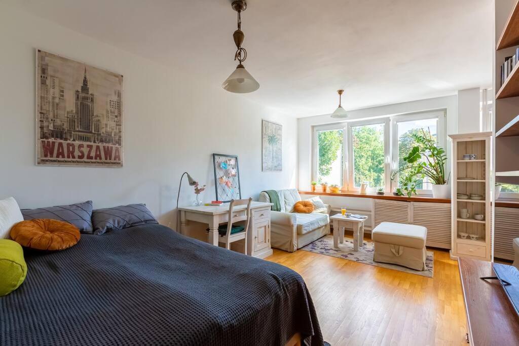 Cozy, Bright, Comfy Studio Next To The Old Town. Appartement Warschau Buitenkant foto