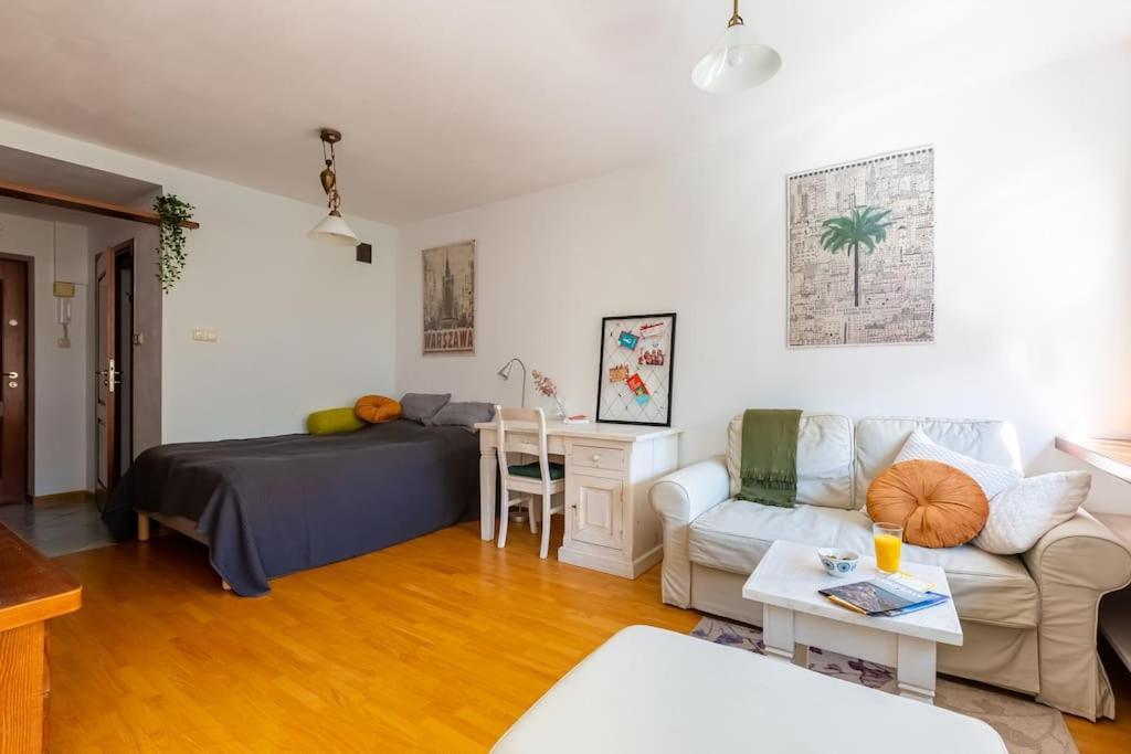 Cozy, Bright, Comfy Studio Next To The Old Town. Appartement Warschau Buitenkant foto