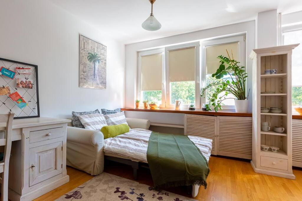 Cozy, Bright, Comfy Studio Next To The Old Town. Appartement Warschau Buitenkant foto